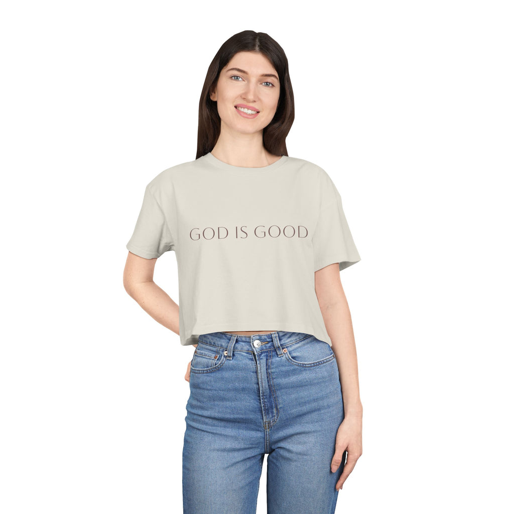 GOD IS GOOD Crop Tee