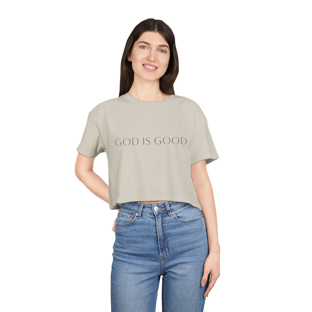 GOD IS GOOD Crop Tee