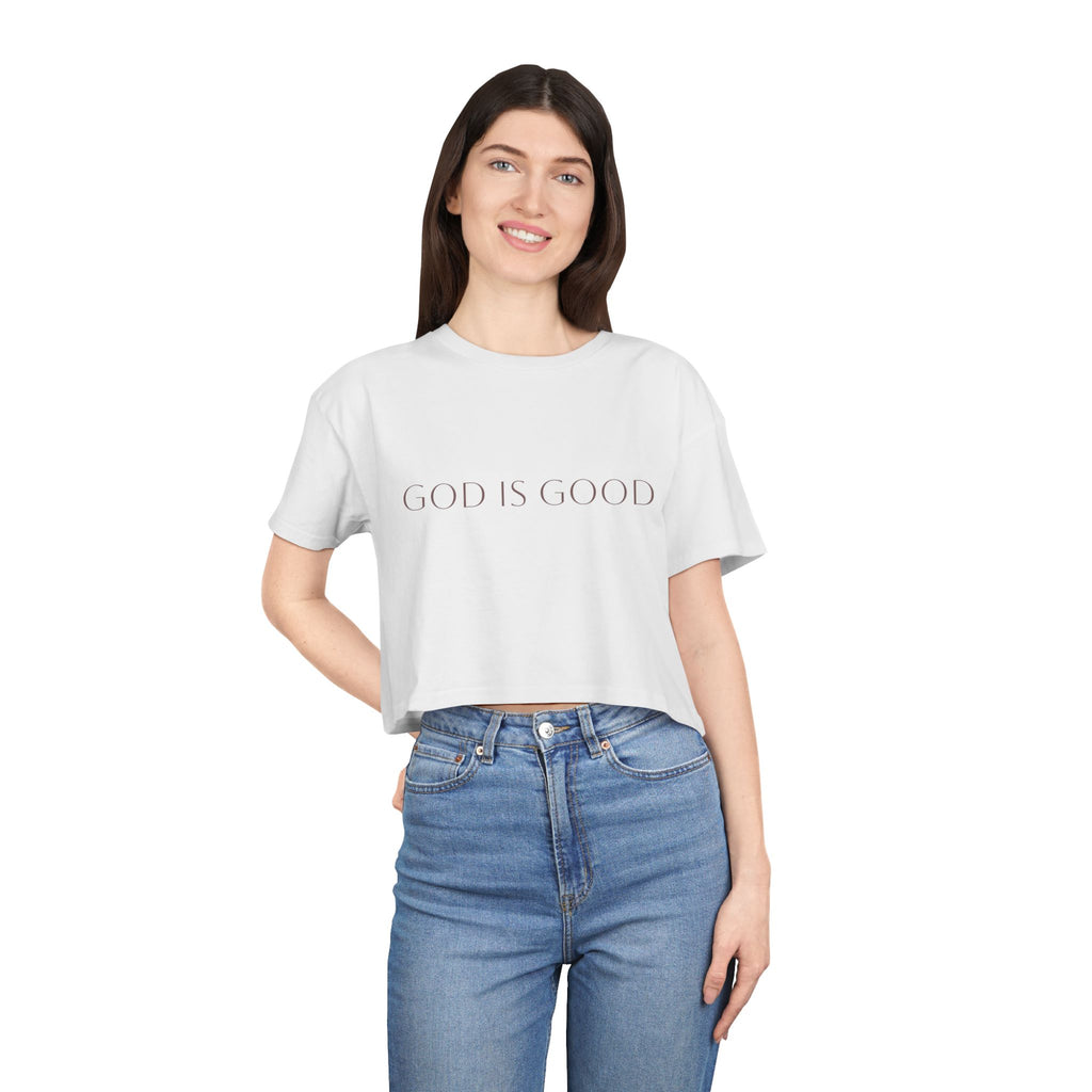 GOD IS GOOD Crop Tee