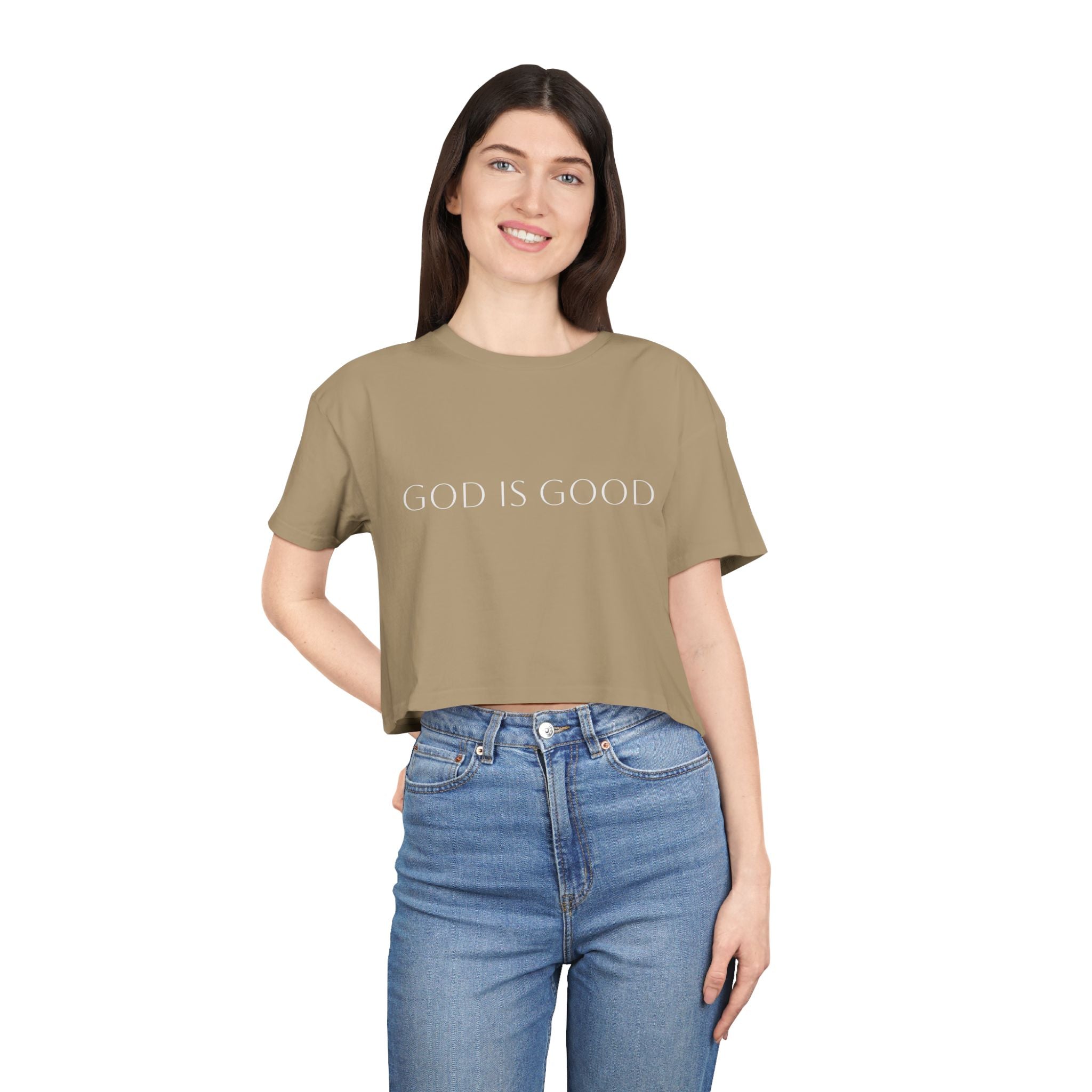 GOD IS GOOD Crop Tee